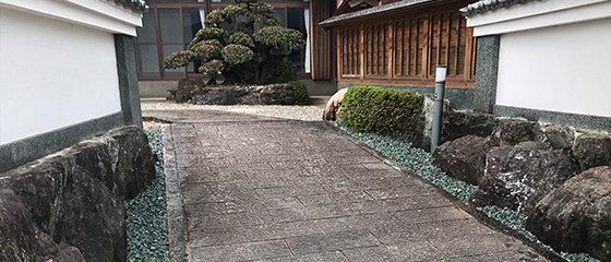 骨材・豊富な在庫量